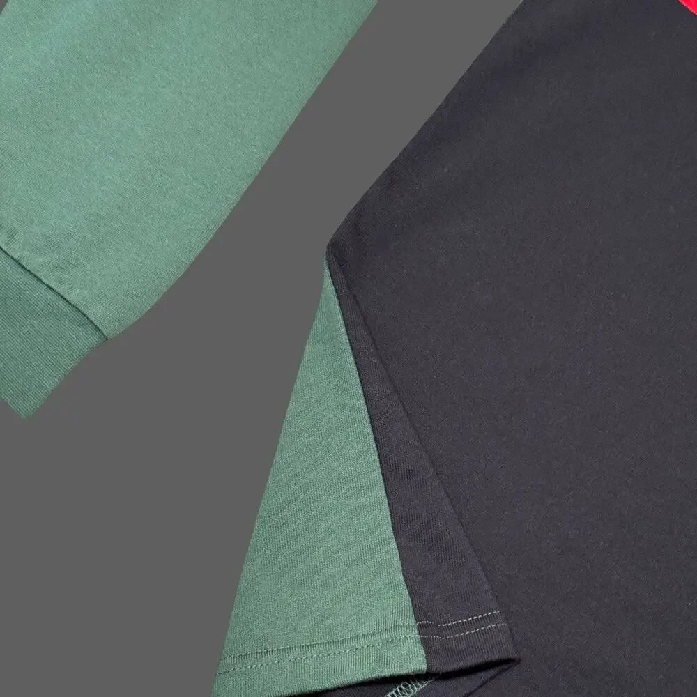 Quiksilver Mercury Rugby Polo Forest Green Large NWT